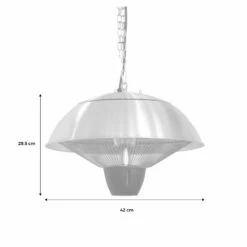 Parasol Chauffant électrique Suspendu 1500w – Oslo – Chauffage D’extérieur Type Halogène. Kit De Suspension Inclus (chaîne Et 9 Parasol Chauffant électrique Suspendu 1500w – Oslo – Chauffage D’extérieur Type Halogène. Kit De Suspension Inclus (chaîne Et -Boutique Jardin Extérieur 645b908f9e18f3.82704353