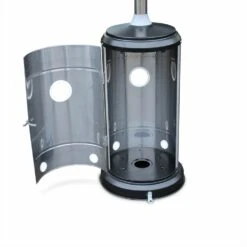 Chauffage D'extérieur Gaz 12.5kw - Finland - Parasol Chauffant En Acier Inoxydable. Réglable. Porte En Façade Et Roulettes -Boutique Jardin Extérieur 645b9090de0003.71101977