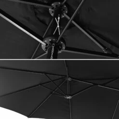 Parasol Double 2,7x4,6m Linai Noir -Boutique Jardin Extérieur 645b9446789aa8.80826408