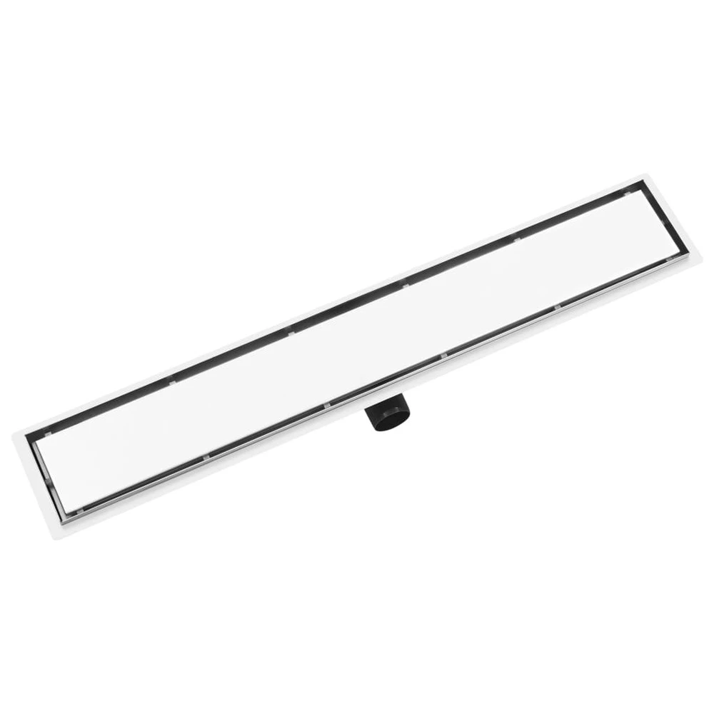 VIDAXL Drain De Douche Avec Couvercle 2 En 1 83x14 Cm Acier Inoxydable 4 VIDAXL Drain De Douche Avec Couvercle 2 En 1 83x14 Cm Acier Inoxydable – Image 4