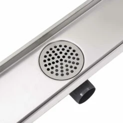 VIDAXL Drain De Douche Linéaire 830 X 140mm Acier Inoxydable -Boutique Jardin Extérieur 645d5a023779c5.46723817