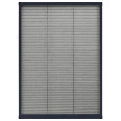 VIDAXL Moustiquaire Plissée Pour Fenêtre Aluminium Anthracite 80x120cm 11 VIDAXL Moustiquaire Plissée Pour Fenêtre Aluminium Anthracite 80x120cm -Boutique Jardin Extérieur 645d5a530d81b3.61104067