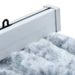 VIDAXL Moustiquaire Blanc Et Gris 56x200 Cm Chenille -Boutique Jardin Extérieur 645d5a60b0e685.29433508