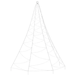 VIDAXL Arbre Mural Avec Crochet Métallique 720 Led Colorées 5 M 9 VIDAXL Arbre Mural Avec Crochet Métallique 720 Led Colorées 5 M -Boutique Jardin Extérieur 645e86d739ca44.34286701