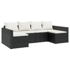VIDAXL Salon De Jardin 2 Pcs Avec Coussins Noir Résine Tressée 9 VIDAXL Salon De Jardin 2 Pcs Avec Coussins Noir Résine Tressée -Boutique Jardin Extérieur 646d146a844a51.37918366