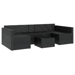 VIDAXL Salon De Jardin 2 Pcs Avec Coussins Noir Résine Tressée 13 VIDAXL Salon De Jardin 2 Pcs Avec Coussins Noir Résine Tressée -Boutique Jardin Extérieur 646d146a9995d3.27738106