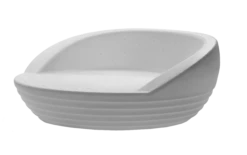 Lit De Jardin Formentera ø164cm - Blanc