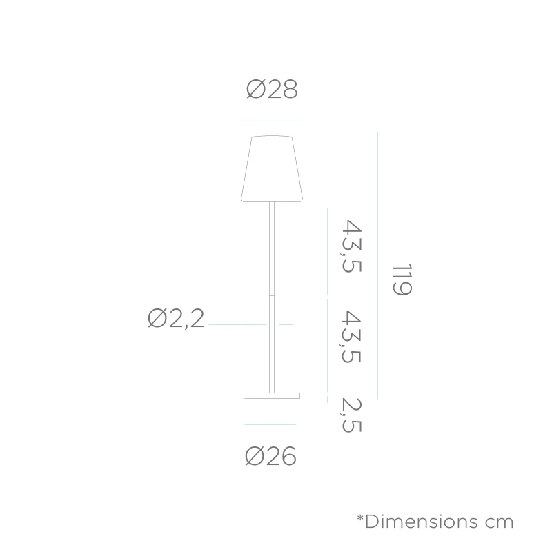 Lampadaire Lola Slim Pied En Métal Gris Spacial Solaire+batterie Rechargeable Led Rgb Avec Télécommande 120cm 4 Lampadaire Lola Slim Pied En Métal Gris Spacial Solaire+batterie Rechargeable Led Rgb Avec Télécommande 120cm – Image 4