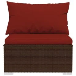VIDAXL Salon De Jardin 3 Pcs Avec Coussins Résine Tressée Marron 10 VIDAXL Salon De Jardin 3 Pcs Avec Coussins Résine Tressée Marron -Boutique Jardin Extérieur 646f5333396b59.60468072