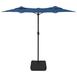 VIDAXL Parasol à Double Tête Avec Led Bleu Azuré 316x240 Cm -Boutique Jardin Extérieur 6470a72f19ea96.55337710