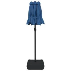 VIDAXL Parasol à Double Tête Avec Led Bleu Azuré 316x240 Cm -Boutique Jardin Extérieur 6470a72f1cab32.69817636