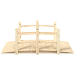 VIDAXL Pont De Jardin Avec Garde-corps 150x67x56cm Bois Massif épicéa -Boutique Jardin Extérieur 64789033c0d9d2.36059483