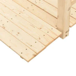 VIDAXL Pont De Jardin Avec Garde-corps 150x67x56cm Bois Massif épicéa -Boutique Jardin Extérieur 64789033c3a8e7.31019437