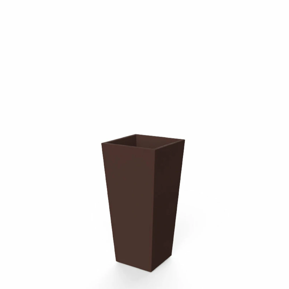 Pot De Fleurs Melisa 50 50x50x110cm - Bronze 1 Pot De Fleurs Melisa 50 50x50x110cm - Bronze