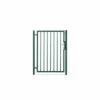Portillon Barreaudé Acier Galvanisé Passage 1m Vert H 1m50