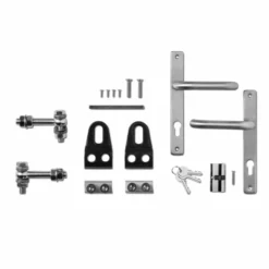 Portillon Barreaudé Acier Galvanisé Passage 1m Gris Anthracite H 1m20 -Boutique Jardin Extérieur 64793f596c2292.79960513