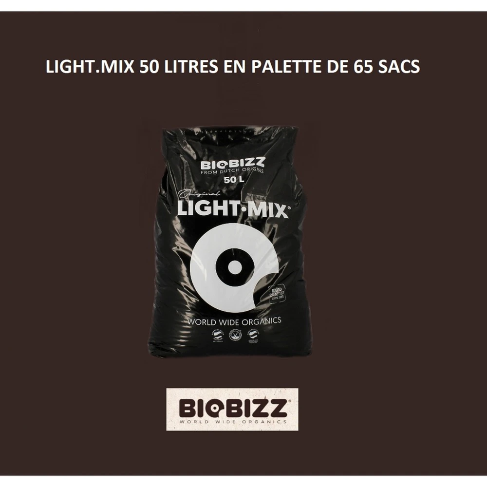 Light Mix 50 Litres Biobizz En Palette De 65 Sacs 1 Light Mix 50 Litres Biobizz En Palette De 65 Sacs