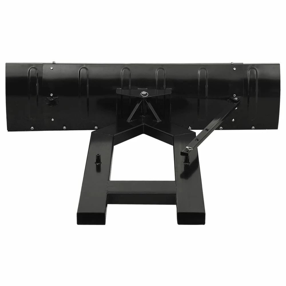 VIDAXL Chasse-neige Pour Chariot élévateur 150x38 Cm Noir 4 VIDAXL Chasse-neige Pour Chariot élévateur 150x38 Cm Noir – Image 4