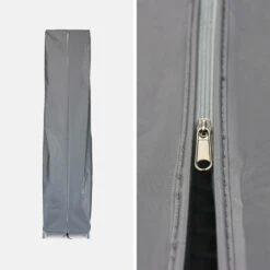 Chauffage D'extérieur Avec Sa Housse Intégrale - Arctic 13kw Gris Clair - Parasol Chauffant Gaz Pyramide. Chauffage De Terrasse -Boutique Jardin Extérieur 6482c400ed9545.72819128