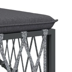 VIDAXL Salon De Jardin Avec Coussins 5 Pcs Anthracite Acier -Boutique Jardin Extérieur 6482c44f46b2b0.36666699