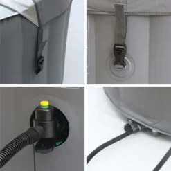 Spa Mspa Gonflable Rond – Kili 4 Gris 4 Places - Système Anti-gel Et De Désinfection Uvc + Bâche. 180 Cm. Pompe. Chauffage. 10 Spa Mspa Gonflable Rond – Kili 4 Gris 4 Places - Système Anti-gel Et De Désinfection Uvc + Bâche. 180 Cm. Pompe. Chauffage. -Boutique Jardin Extérieur 6488617af3f6c4.69484736