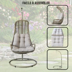 Fauteuil Suspendu Couleur Cuivre 12 Fauteuil Suspendu Couleur Cuivre -Boutique Jardin Extérieur 648864d7257270.81732881