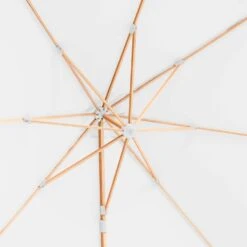 Parasol Déporté Carré 3x3m Effet Bois écru -Boutique Jardin Extérieur 648864fef08ae2.50747552