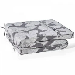 Coussin Pour Bain De Soleil Gris Et Blanc 186 X 60 X 5cm -Boutique Jardin Extérieur 6488658b4def85.87688657