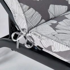 Coussin Pour Bain De Soleil Gris Et Blanc 186 X 60 X 5cm -Boutique Jardin Extérieur 6488658ba65b80.95877505