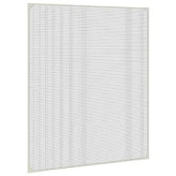 VIDAXL Moustiquaire Magnétique Pour Fenêtres Blanc 100x120 Cm