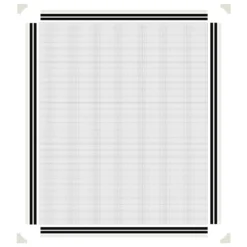 VIDAXL Moustiquaire Magnétique Pour Fenêtres Blanc 100x120 Cm -Boutique Jardin Extérieur 648b4743a69085.86223593