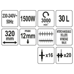 Scarificateur électrique 1500 W 13 Scarificateur électrique 1500 W -Boutique Jardin Extérieur 648b4e36766f87.87289132