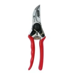 Km-5 Sécateur Forgé.semi Professionnel.ø 25mm. Poignées En Aluminium Rouge Avec Revêtement Pvc. Ciseaux De Jardinage.