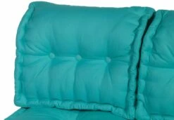 Coussins Palette Capitonné 120x80x20cm Bleu Caraïbes -Boutique Jardin Extérieur 648b51cc58db56.54314177