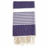 Fouta En Coton Arthur 100x200cm Violet