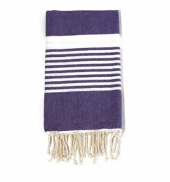 Fouta En Coton Arthur 100x200cm Violet