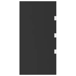 VIDAXL Panneaux Latéraux Pour Auvent De Porte 2 Pcs Noir Verre Trempé -Boutique Jardin Extérieur 6494a1532f5187.25673000