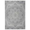 VIDAXL Tapis à Tissage Plat D'extérieur 120x170 Cm Motif Bleu