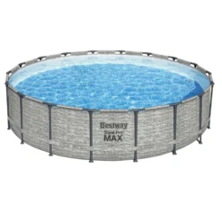 Piscine Tubulaire Ronde Bestway Steel Pro Max 5,49 X 1,22 M