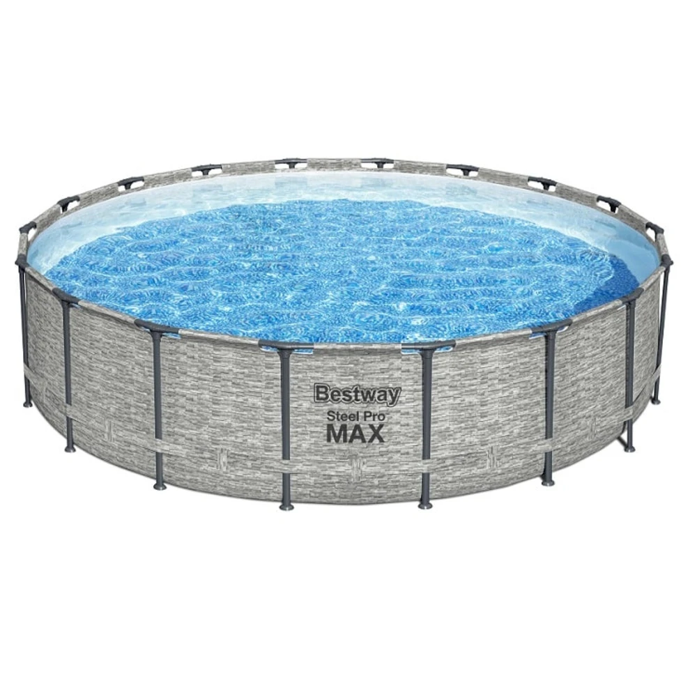Piscine Tubulaire Ronde Bestway Steel Pro Max 5,49 X 1,22 M 1 Piscine Tubulaire Ronde Bestway Steel Pro Max 5,49 X 1,22 M