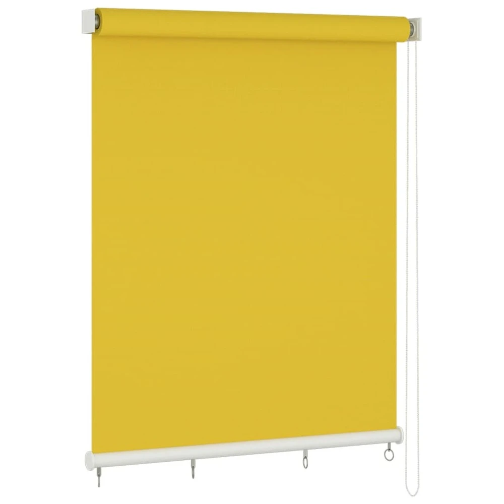 VIDAXL Store Roulant D'extérieur 200x140 Cm Jaune 1 VIDAXL Store Roulant D'extérieur 200x140 Cm Jaune