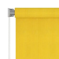 VIDAXL Store Roulant D'extérieur 100x140 Cm Jaune Pehd -Boutique Jardin Extérieur 6494b677c171b9.36758002