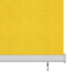 VIDAXL Store Roulant D'extérieur 100x140 Cm Jaune Pehd -Boutique Jardin Extérieur 6494b677c50a54.85410256