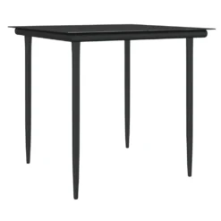 VIDAXL Ensemble à Manger De Jardin 3 Pcs Coussins Résine Tressée Acier -Boutique Jardin Extérieur 64999d9b8ca567.65187245