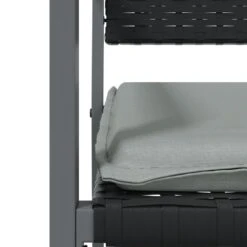 VIDAXL Ensemble à Manger De Jardin 7 Pcs Coussins Résine Tressée Acier 13 VIDAXL Ensemble à Manger De Jardin 7 Pcs Coussins Résine Tressée Acier -Boutique Jardin Extérieur 64999d9db02cf3.69785670