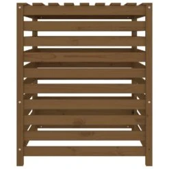 VIDAXL Composteur Marron Miel 82,5x82,5x99,5 Cm Bois Massif De Pin 13 VIDAXL Composteur Marron Miel 82,5x82,5x99,5 Cm Bois Massif De Pin -Boutique Jardin Extérieur 6499e3c46323b0.49455204