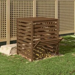 VIDAXL Composteur Marron Miel 82,5x82,5x99,5 Cm Bois Massif De Pin 9 VIDAXL Composteur Marron Miel 82,5x82,5x99,5 Cm Bois Massif De Pin -Boutique Jardin Extérieur 6499e3c4710235.70535362