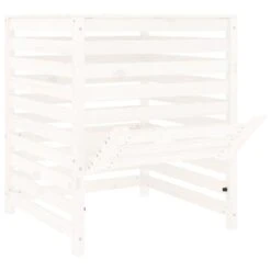 VIDAXL Composteur Blanc 82,5x82,5x99,5 Cm Bois Massif De Pin 12 VIDAXL Composteur Blanc 82,5x82,5x99,5 Cm Bois Massif De Pin -Boutique Jardin Extérieur 6499e3cd60d980.80824964