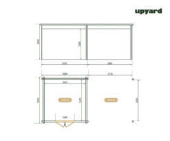 Maison De Jardin Grenache | 600x300 Cm | Certifié Pefc 8 Maison De Jardin Grenache | 600x300 Cm | Certifié Pefc -Boutique Jardin Extérieur 6499eac7337239.78251496