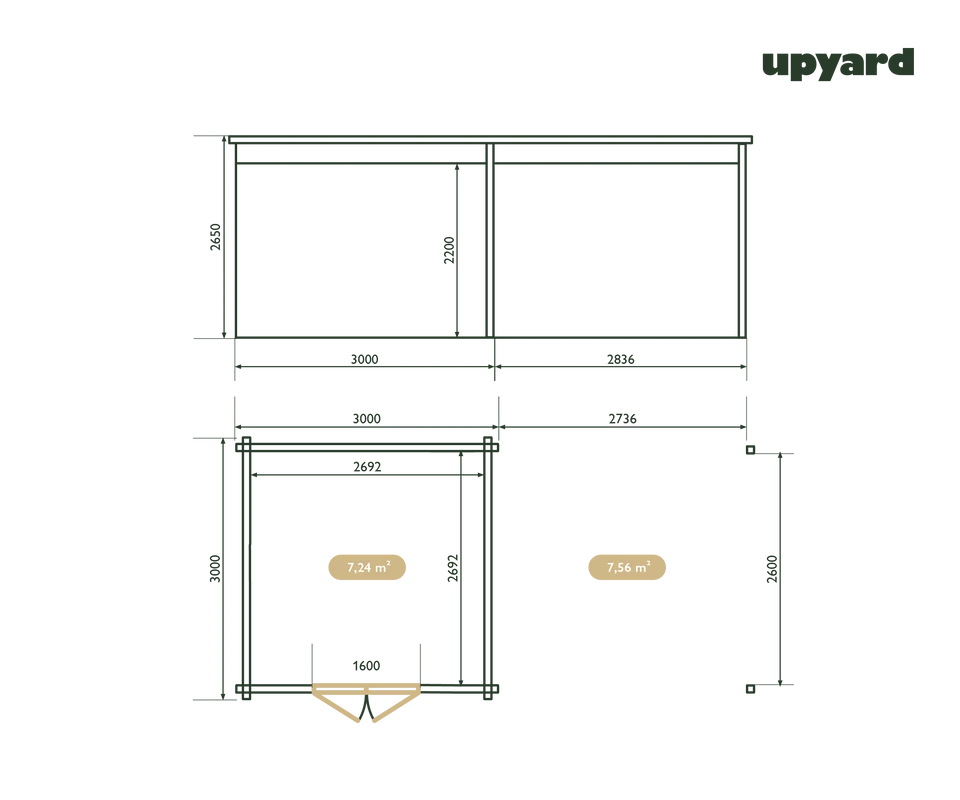 Maison De Jardin Grenache | 600x300 Cm | Certifié Pefc 3 Maison De Jardin Grenache | 600x300 Cm | Certifié Pefc – Image 3